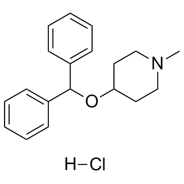 Diphenylpyraline (hydrochloride) Structure