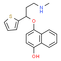 4-Hydroxy Duloxetine-d3 Structure