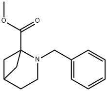 2-苄基-2-氮杂双环[3.1.1]庚烷-1-羧酸甲酯结构式
