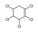 1,2,3,4,5-pentachlorocyclohexene结构式