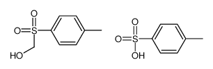 [(4-Methylphenyl)sulfonyl]methyl 4-methylbenzenesulfonate Structure