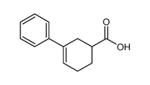 3-phenyl-3-cyclohexenecarboxylic acid Structure