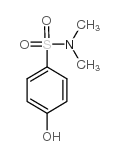 P-HYDROXY-N,N-DIMETHYLBENZENE SULFONAMIDE Structure