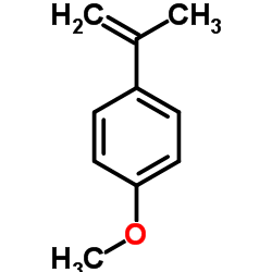 1-甲氧基-4-(1-丙烯-2-基)苯结构式