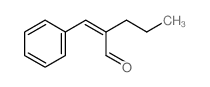 (2Z)-2-benzylidenepentanal Structure