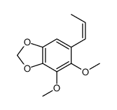 4,5-Dimethoxy-6-[(E)-1-propenyl]-1,3-benzodioxole structure