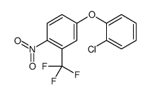 4-(2-chlorophenoxy)-1-nitro-2-(trifluoromethyl)benzene Structure