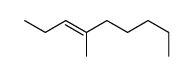 4-methylnon-3-ene结构式