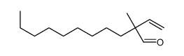 2-ethenyl-2-methylundecanal结构式