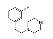 1-[2-(3-Fluorophenyl)ethyl]piperazine 2HCl结构式