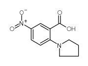 5-NITRO-2-(1-PYRROLIDINYL)BENZENECARBOXYLIC ACID Structure