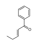 1-phenylpent-2-en-1-one结构式