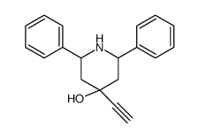4-ethynyl-2,6-diphenylpiperidin-4-ol Structure