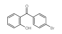 (4-bromophenyl)-(2-hydroxyphenyl)methanone结构式