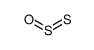 Disulfur monoxide结构式