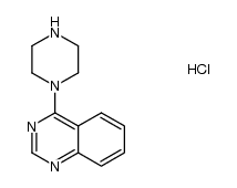 4-piperazinylquinazoline hydrochloride Structure