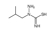 1-amino-1-(2-methylpropyl)thiourea Structure