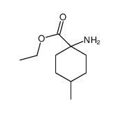 Cyclohexanecarboxylic acid, 1-amino-4-methyl-, ethyl ester (9CI)结构式
