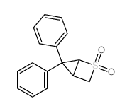 5,5-diphenyl-2$l^{6}-thiabicyclo[2.1.0]pentane 2,2-dioxide Structure