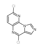 2,6-二氯咪唑并[1,5-a]吡啶并[3,2-e]吡嗪结构式