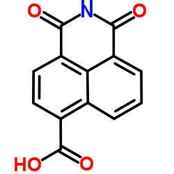 4-CARBOXY-1,8-NAPHTHALENEDICARBOXIMIDE structure