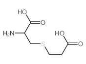 Cysteine,S-(2-carboxyethyl)-结构式