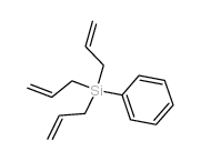 三烯丙基(苯基)硅烷结构式