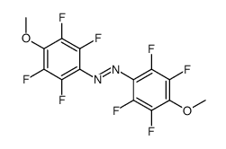 bis(2,3,5,6-tetrafluoro-4-methoxyphenyl)diazene Structure