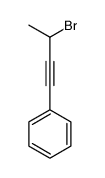3-bromobut-1-ynylbenzene结构式