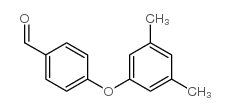 4-(3,5-二甲基苯氧基)-苯甲醛结构式