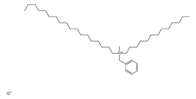 Dodecylbenzyl octadecyl dimethyl ammonium chloride结构式