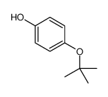 4-[(2-Methyl-2-propanyl)oxy]phenol Structure