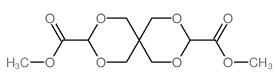 2,4,8,10-Tetraoxaspiro[5.5]undecane-3,9-dicarboxylicacid, 3,9-dimethyl ester结构式