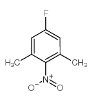 5-氟-1,3-二甲基-2-硝基苯结构式