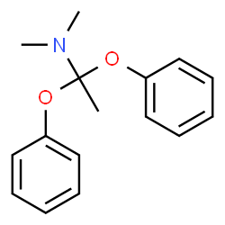 diphenoxyethyl(dimethyl)amine Structure