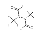 perfluoro(1,2,5,6,-tetramethyl-1,2,5,6-tetrazocine-3,4,7,8-tetraone)结构式