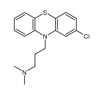 chlorpromazine cation Structure