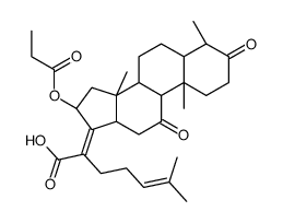3,11-diketofusidic acid结构式