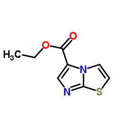 Ethyl imidazo[2,1-b][1,3]thiazole-5-carboxylate Structure