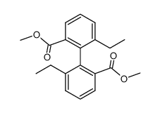 6,6'-Diethyl-2,2'-diphensaeure-dimethylester结构式