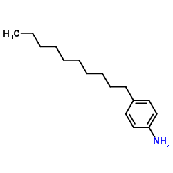 4-癸基苯胺结构式