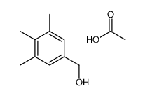 acetic acid,(3,4,5-trimethylphenyl)methanol结构式