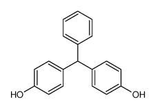 4,4'-Dihydroxytriphenylmethane Structure