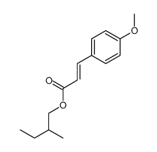 2-methylbutyl 3-(4-methoxyphenyl)prop-2-enoate结构式