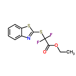 Ethyl (1,3-benzothiazol-2-ylsulfanyl)(difluoro)acetate Structure