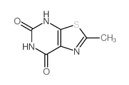 2-甲基-4H-噻唑并[5,4-d]嘧啶-5,7-二酮结构式