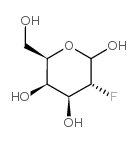 2-氟-2-脱氧-D-葡萄糖结构式