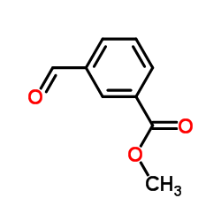 3-甲醛苯甲酸甲酯结构式