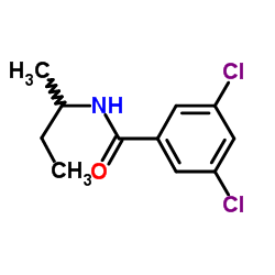 N-sec-Butyl-3,5-dichlorobenzamide结构式