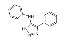 N,4-二苯基-1H-1,2,3-噻唑-5-胺结构式